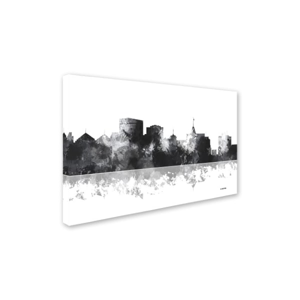 Marlene Watson 'Oakland California Skyline BG-1' Canvas Art,22x32